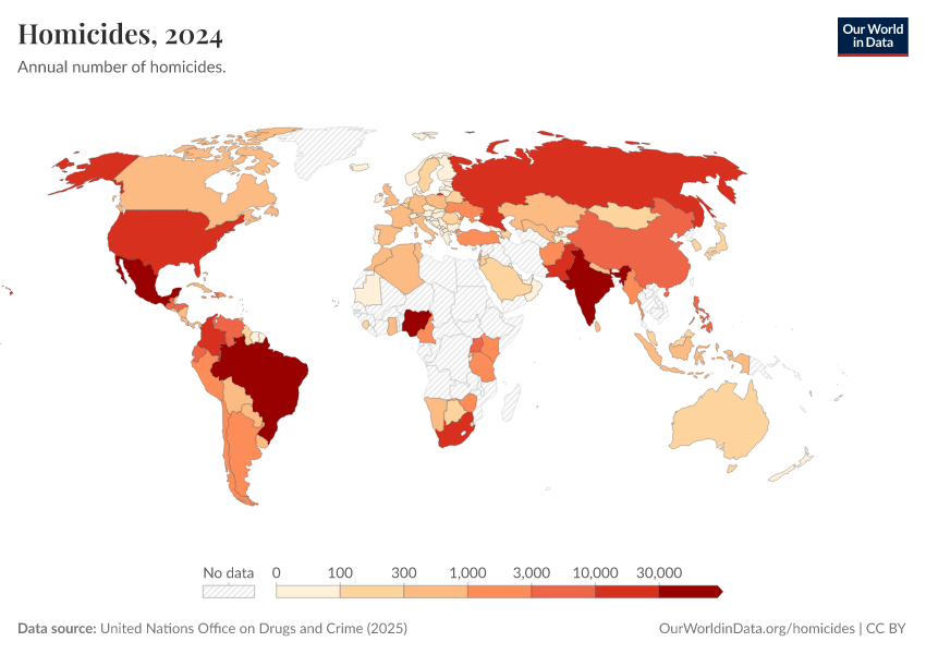 A thumbnail of the "Homicides" chart